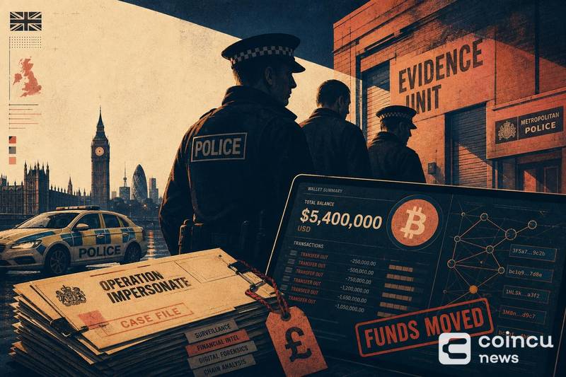British Gang Sentenced for Posing as Police to Steal $5.4M in Crypto
