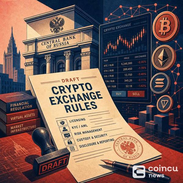 Central Bank of Russia Releases Draft Crypto Exchange Rules