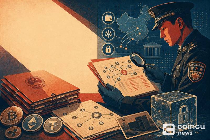 Chinese Police Reveal Crypto Evidence Collection Process for Tracking and Freezing Funds