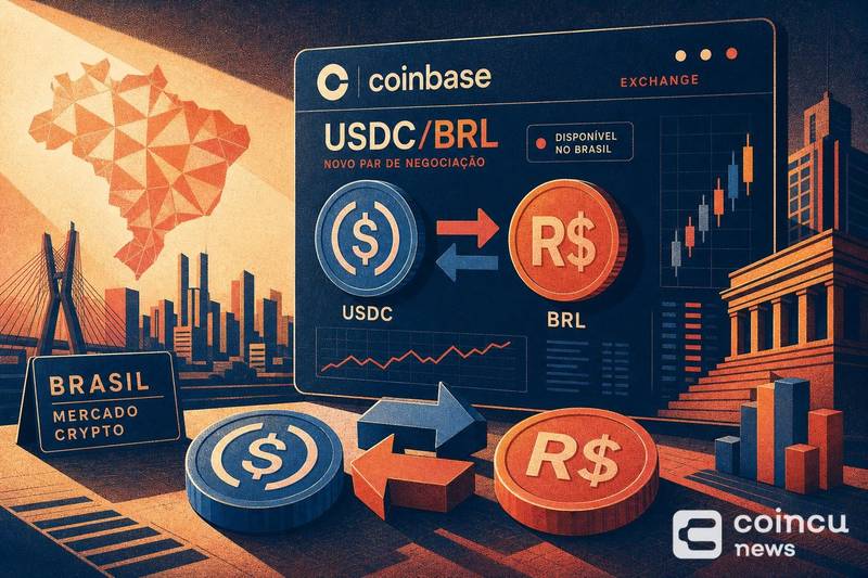 Coinbase Launches USDC-BRL Trading Pair for Users in Brazil