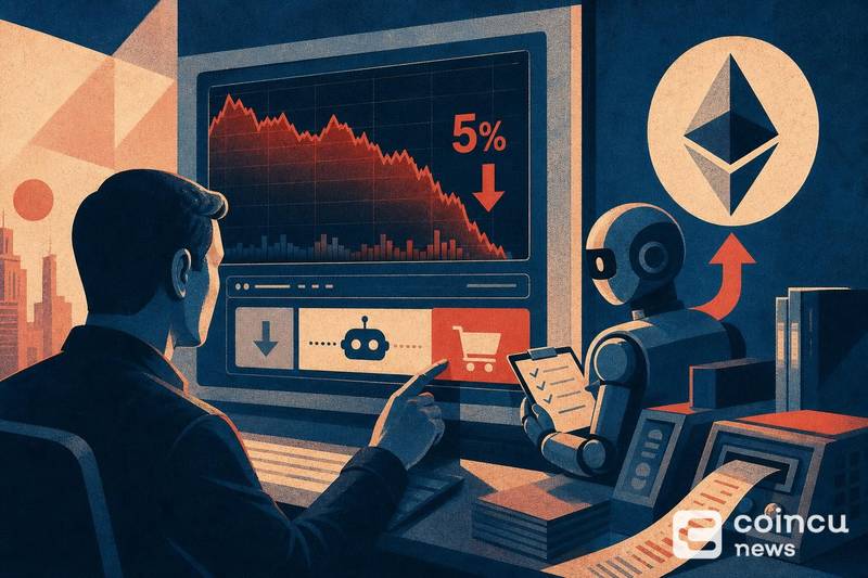 Coinbase Says Users Can Instruct Agents to Buy ETH After a 5% Drop