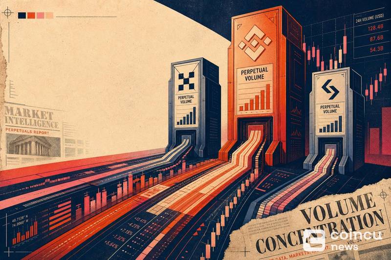 CoinGlass Says TradFi Perpetual Volume Is Concentrated on Binance, OKX, Bitget