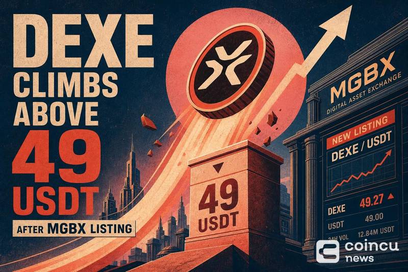 DEXE Climbs Above 49 USDT After MGBX Listing