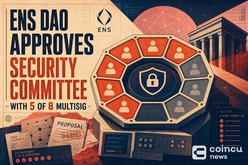 ENS DAO Approves Security Committee With 5-of-8 Multisig