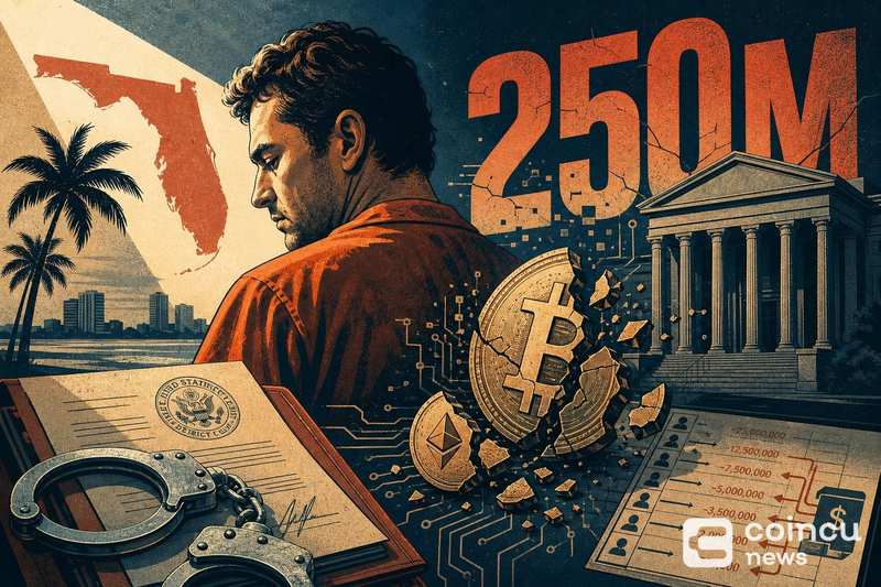 Florida Man Pleads Guilty in $250M Crypto Scam