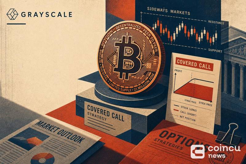 Grayscale Says Bitcoin Covered Call Strategy Could Deliver 22% Annualized Return in Sideways Markets