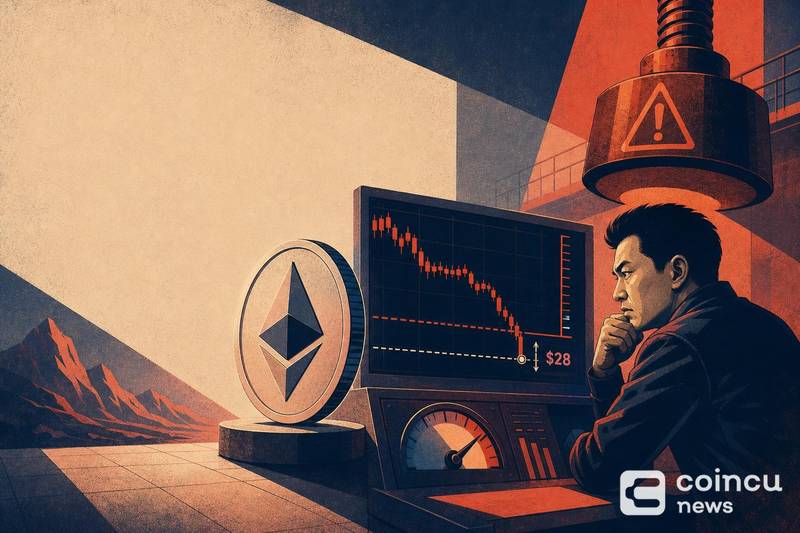 Huang Licheng’s 25x Ethereum Long Nears Liquidation With a $28 Buffer