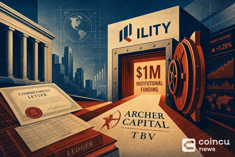 ILITY Raises $1M in Institutional Funding With Archer Capital, TBV