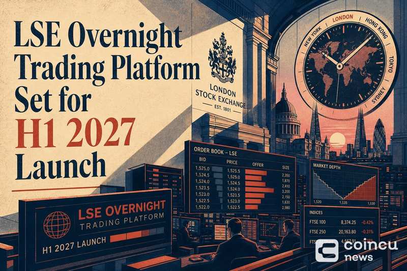 LSE Overnight Trading Platform Set for H1 2027 Launch