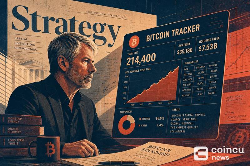 Michael Saylor Posts Bitcoin Tracker Before Strategy Update