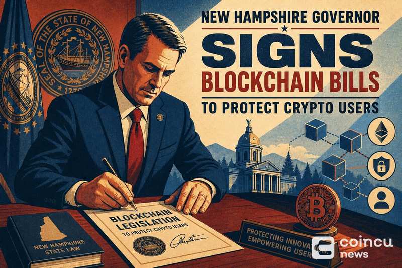 New Hampshire Governor Signs Blockchain Bills to Protect Crypto Users