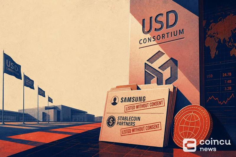 Open USD Consortium Accused of Listing Samsung and Stablecoin Partners Without Consent