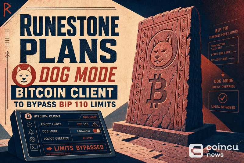 Runestone Plans DOG Mode Bitcoin Client to Bypass BIP 110 Limits