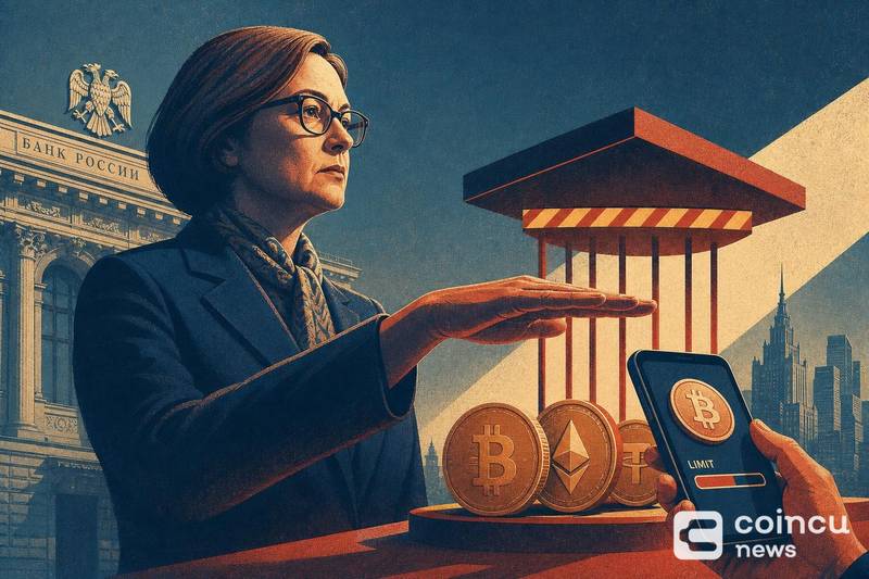 Russian Central Bank Governor Backs Crypto Purchase Caps for Retail Investors