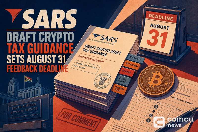 SARS Draft Crypto Tax Guidance Sets August 31 Feedback Deadline