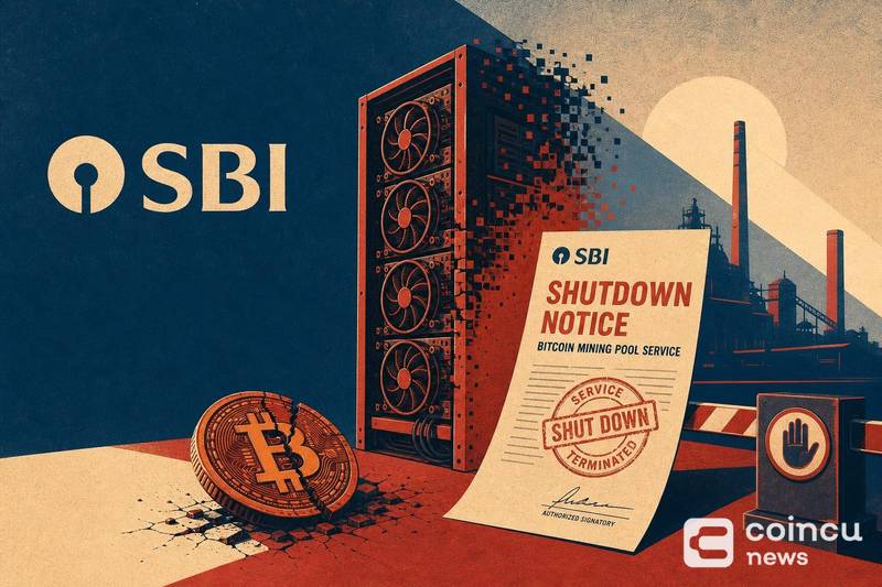SBI-Owned Crypto Company To Shut Down Bitcoin Mining Pool Service