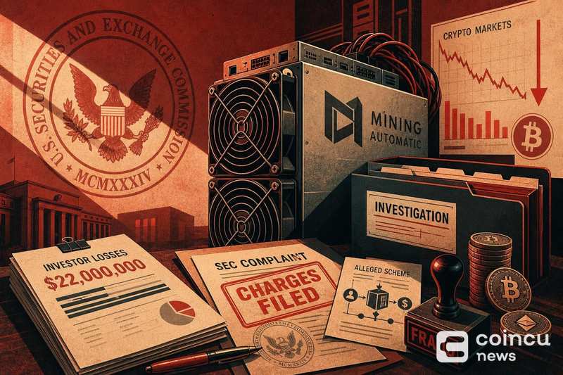 SEC Charges Mining Automatic Over Alleged $22M Crypto Scam