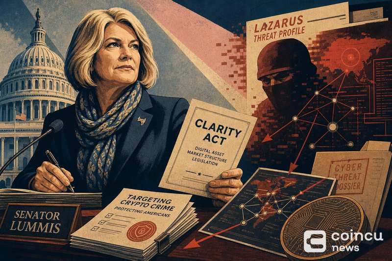 Senator Lummis Pushes CLARITY Act to Target Crypto Crime Tied to Lazarus