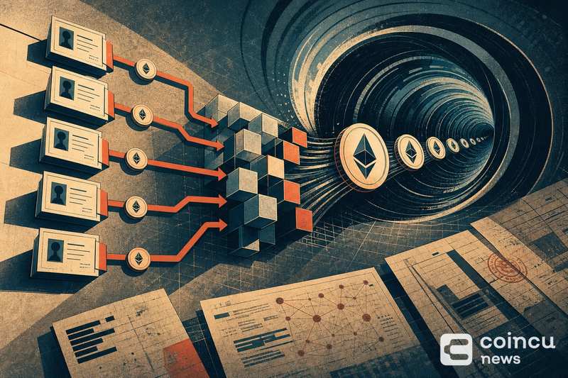 Six Addresses Buy 12,128 ETH and Transfer It to Tornado Cash