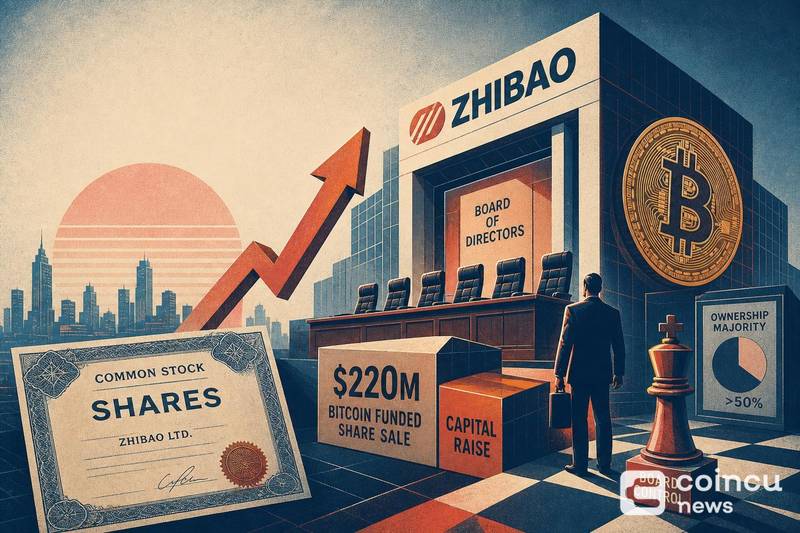 Zhibao Plans $220M Bitcoin-Funded Share Sale as Buyer Could Win Board Majority