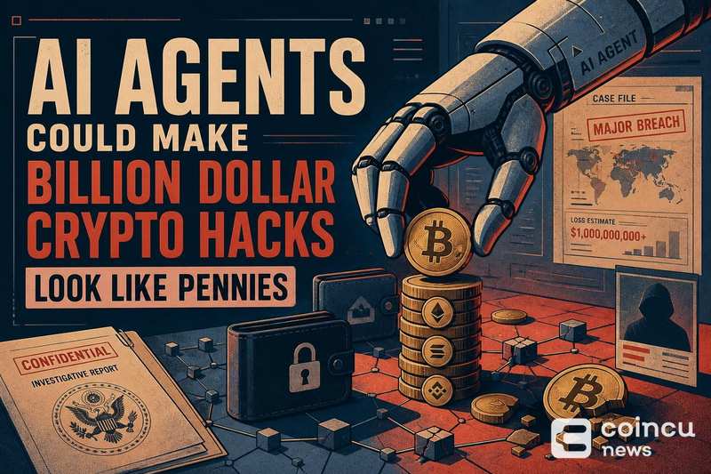 AI Agents Could Make Billion-Dollar Crypto Hacks Look Like Pennies