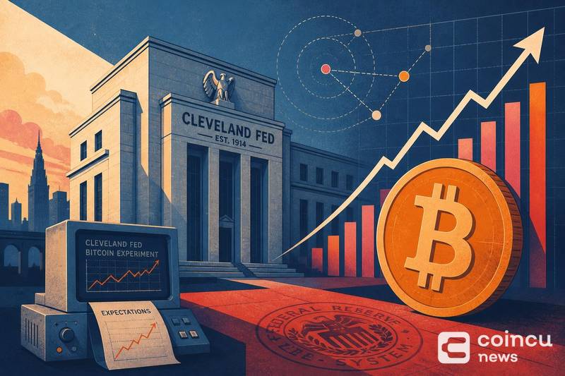 Cleveland Fed Bitcoin Experiment Shows Past Gains Lift Expectations