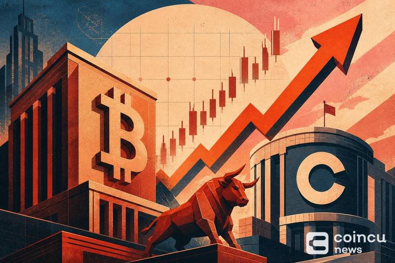 Crypto-Linked Stocks Rise as Strategy Jumps 12% and Coinbase Gains 9%