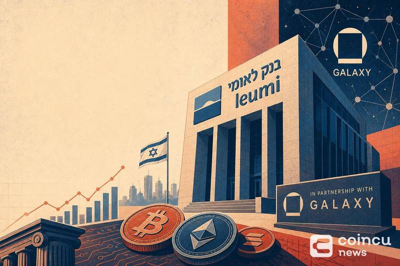 Israel’s Largest Bank to Offer Crypto Trading With Galaxy