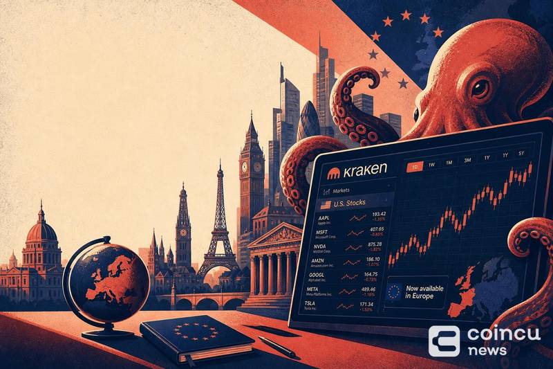 Kraken Adds U.S. Stocks Access in Europe