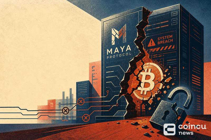 Maya Protocol Hack Halts Network After $1.4M Bitcoin Theft
