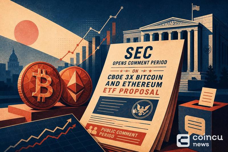 SEC Opens Comment Period on Cboe 3x Bitcoin and Ethereum ETF Proposal