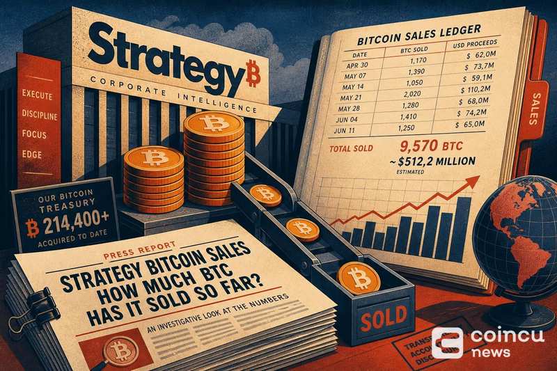 Strategy Bitcoin Sales: How Much BTC Has It Sold So Far?