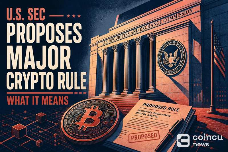 U.S. SEC Proposes Major Crypto Rule: What It Means