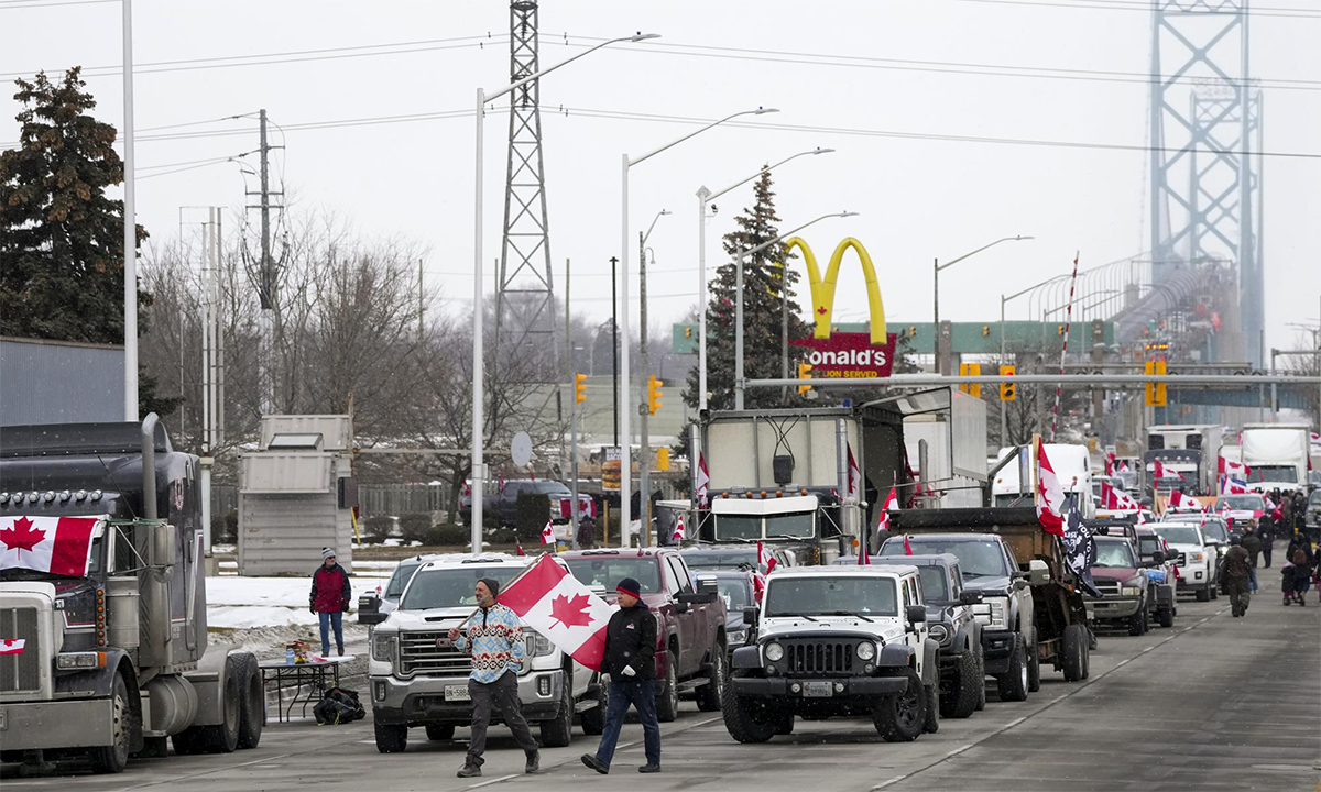 Canada Blocks Truck Rally Funding Including Crypto