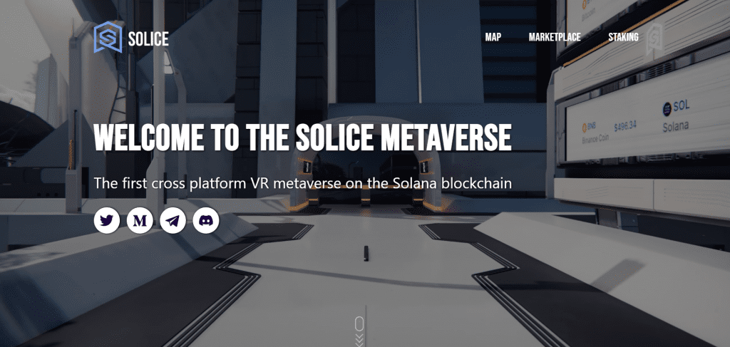 What Is Solice? A Deep Dive Into The Next VR Metaverse On The Solana Blockchain 1 What Is Solice? A Deep Dive Into The Next VR Metaverse On The Solana Blockchain
