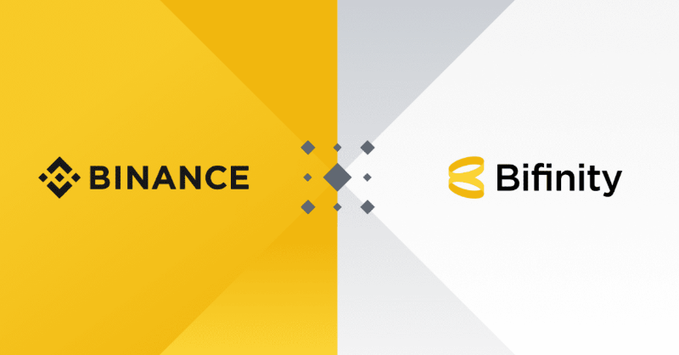 Binance 推出了 Bifinity，一家法币到加密货币支付技术公司。
