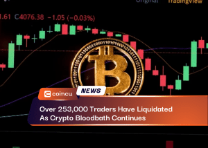 Over 253,000 Traders Have Liquidated As Crypto Bloodbath Continues