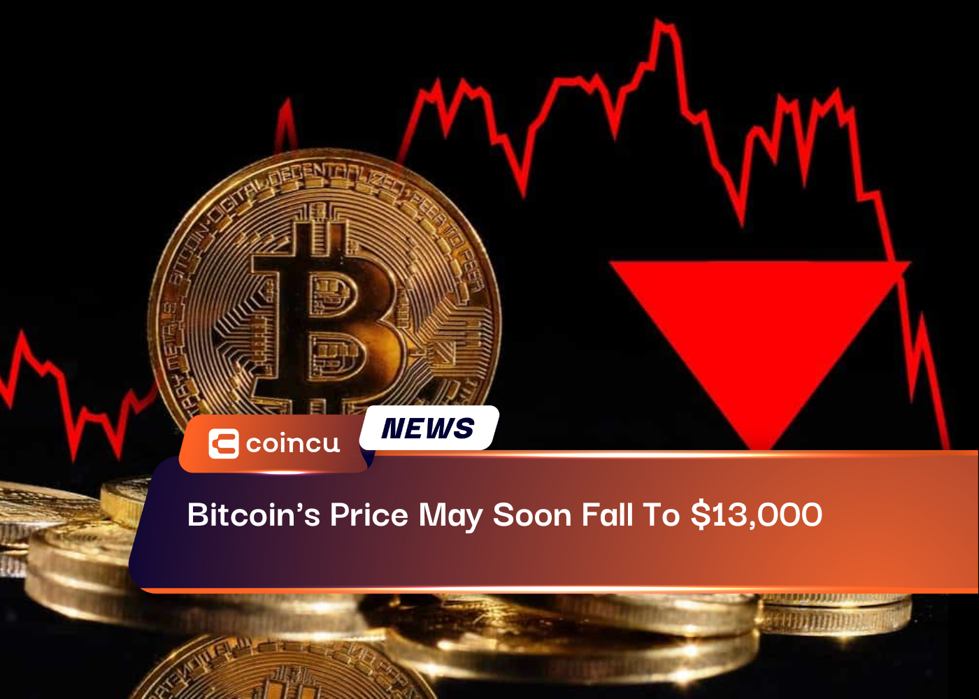 Bitcoin's Price May Soon Fall To $13,000