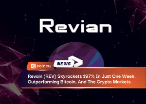 Revain (REV) Skyrockets 197% In Just One Week, Outperforming Bitcoin, Ethereum, And The Crypto Markets.Revain (REV) Skyrockets 197% In Just One Week, Outperforming Bitcoin, Ethereum, And The Crypto Markets.