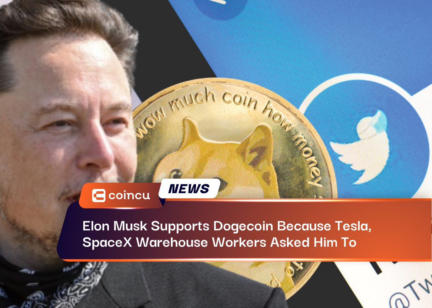 Elon Musk Supports Dogecoin Because Tesla, SpaceX Warehouse Workers Asked Him To