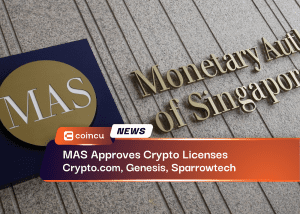 MAS Approves Crypto Licenses