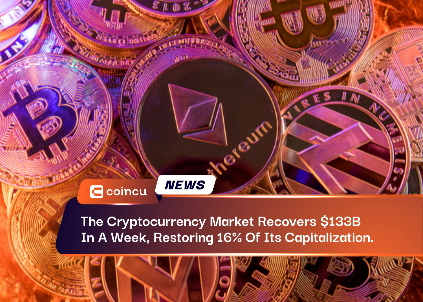 The Cryptocurrency Market Recovers $133B In A Week, Restoring 16% Of Its Capitalization.The Cryptocurrency Market Recovers $133B In A Week, Restoring 16% Of Its Capitalization.