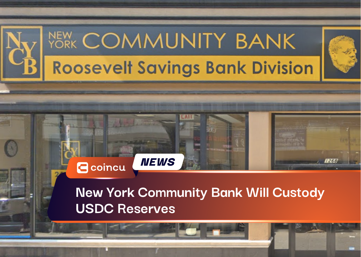 New York Community Bank Will Custody USDC Reserves