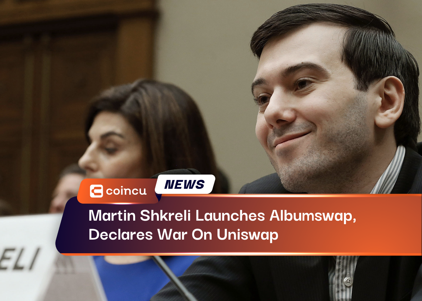 Martin Shkreli lance Albumswap et déclare la guerre à Uniswap