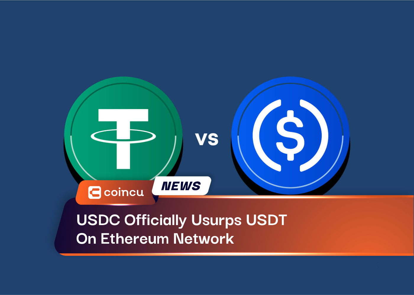 USDC Officially Usurps USDT On Ethereum Network