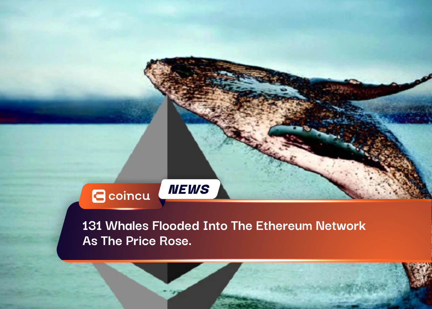 131 Whales Flooded Into The Ethereum Network As The Price Rose.