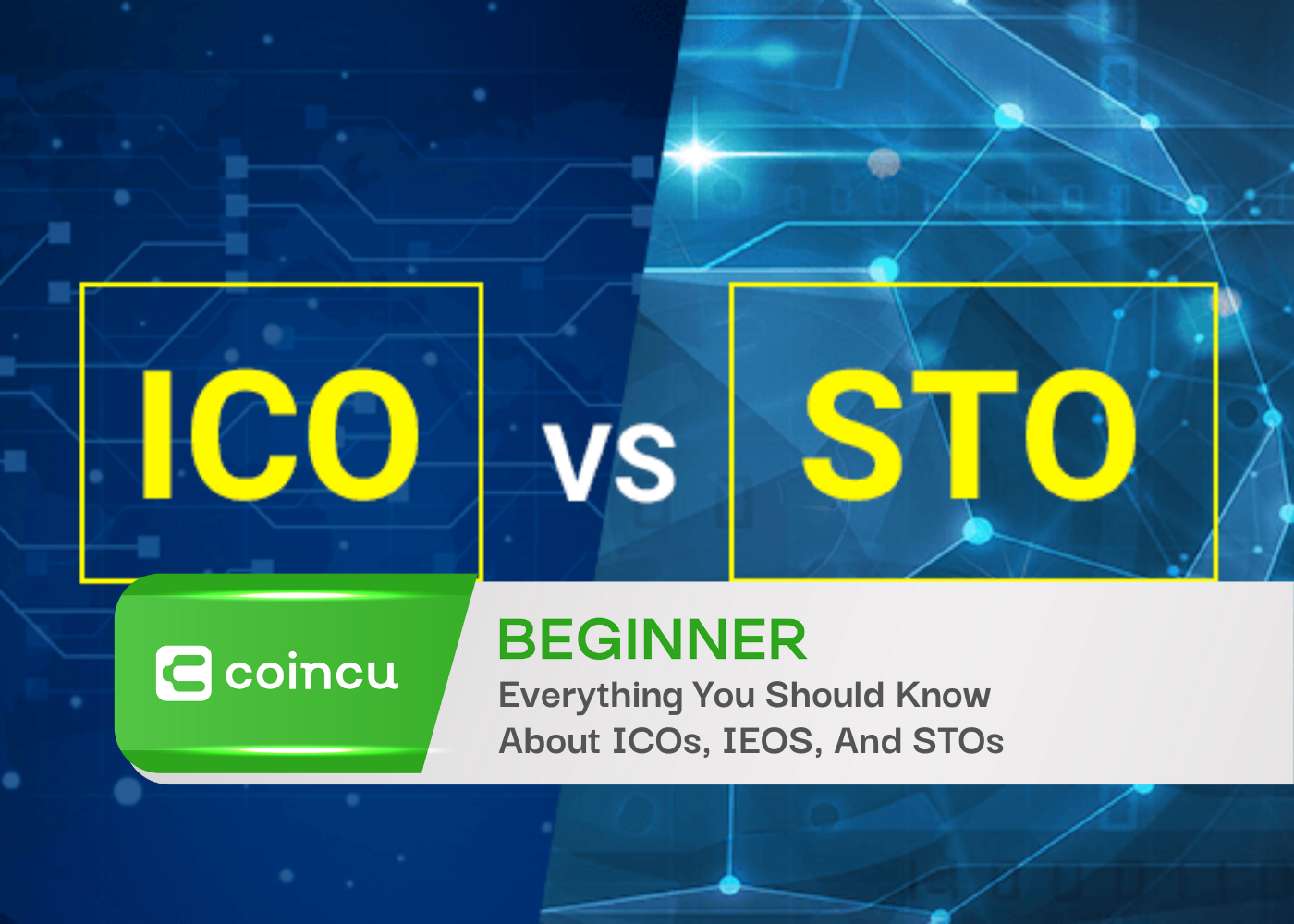 About ICOs IEOS And STOs
