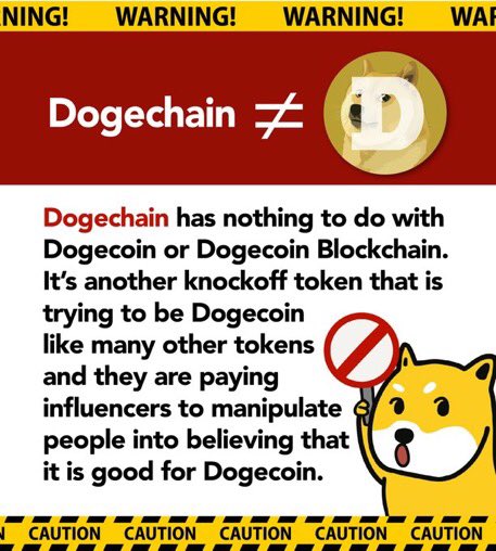 Dogecoin Community Issues A Warning Regarding Scam Tokens 1 Dogecoin Community Issues A Warning Regarding Scam Tokens
