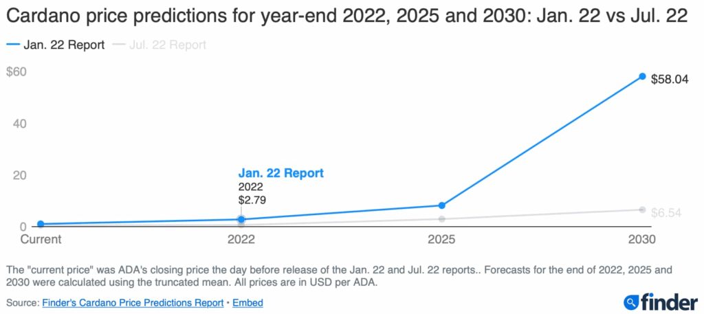 50 Fintech Leaders Anticipate Cardano To Trade Above $0.60 By The End Of 2022