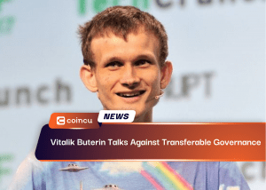 Vitalik Buterin Talks Against Transferable Governance